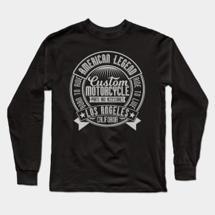 Custom Motorcycles Born To Ride Long Sleeve T-Shirt